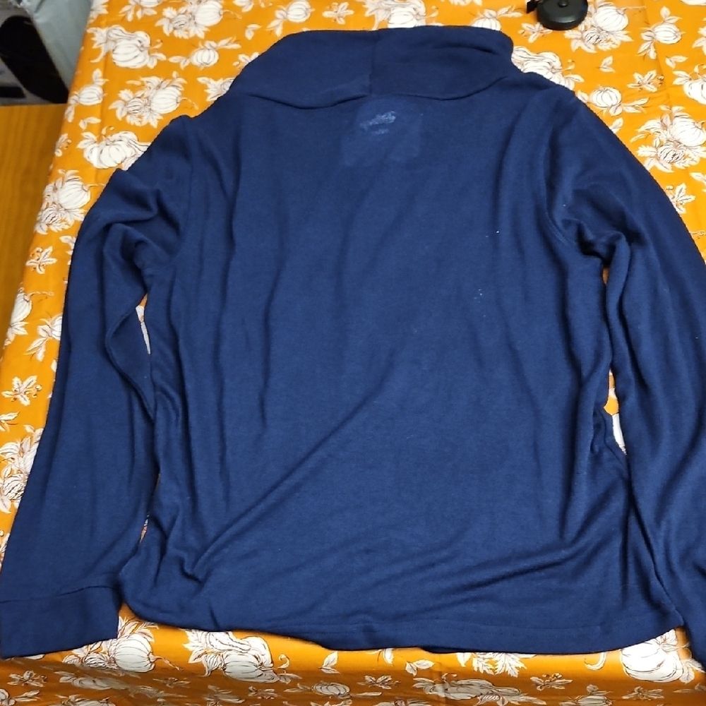 NWT Disney Cinderella Navy Blue Long Sleeve Shirt - Picture 6 of 6